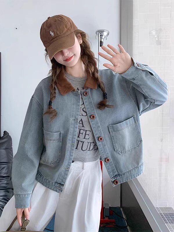 Denim autumn design jacket
