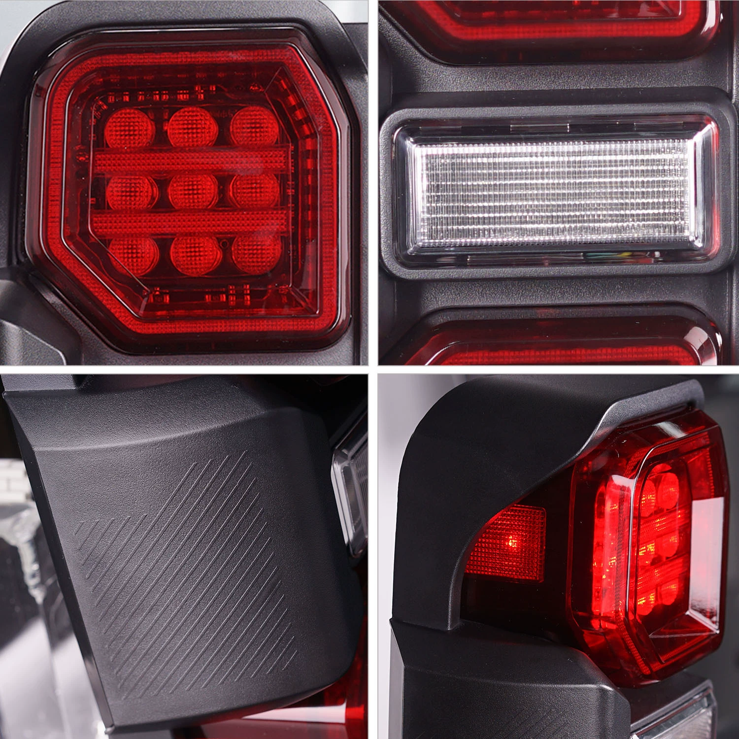 Подходит для фар заднего света с резьбой Ford 21-23 Bronco Raptor Edition LED, модификация OE, автомобильная лампа