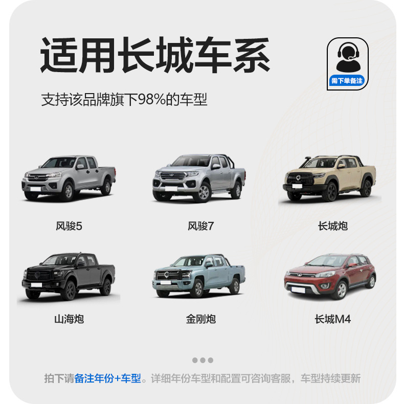 TPE Car Floor Mats For Great Wall Cannon Fengjun 5 6 7