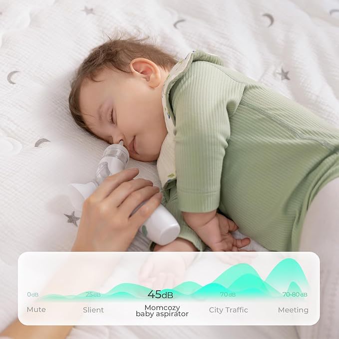Amazon の人気商品 Momcozy ベビー鼻吸引器 2-in-1 ベビー鼻吸引器、鼻スプレー付き|undefined