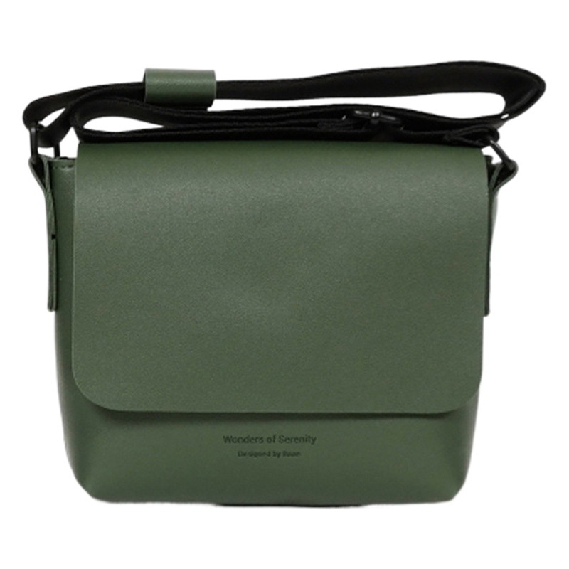 Korean ins Chest Bag mini Crossbody Bag Men's and Women's Design Same pu Texture Small Square Bag cos Bag Support for Hair