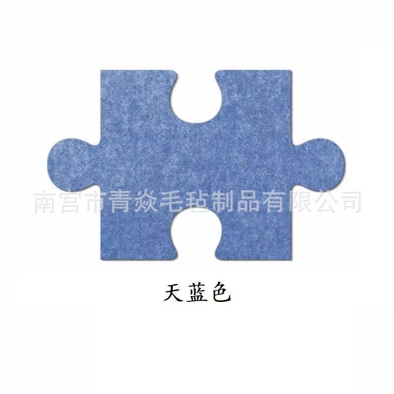 インスタ風パズルフェルト壁飾り 自己粘着メッセージボード フォトウォール背景 メモ表示ボード インスタ風パズル|undefined