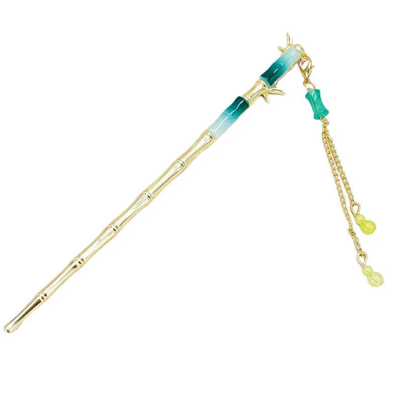 Nueva horquilla de borla de estilo antiguo chino para mujer, tocado de Hanfu de alta gama, placa de regalo de paso, horquilla de pelo, horquilla de pelo al por mayor