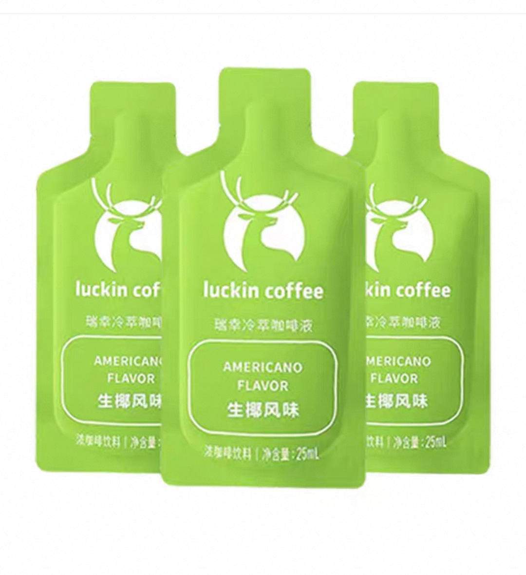 루이싱 생코코넛 커피액 25ml*3개