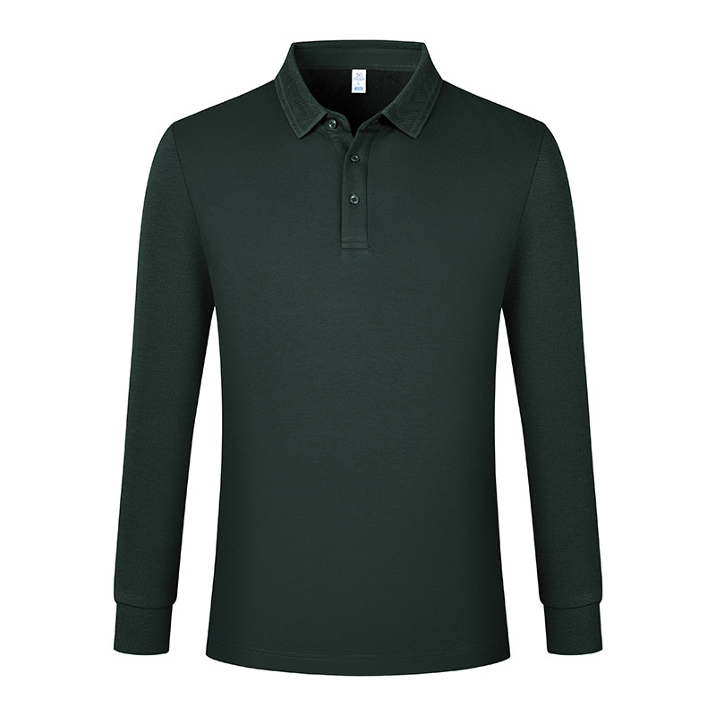 Trajes de oficina de hombre ropa de alta calidad personalizada algodón modales otoño invierno camisa polo personalizada