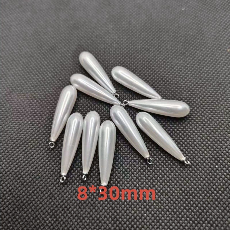 ハイライトは真珠の水滴のペンダントの流行のネックレスのイヤリングの部品をまねます。