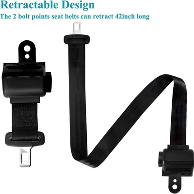 Two-Point Automatic Retractable Car: Car seat belt
