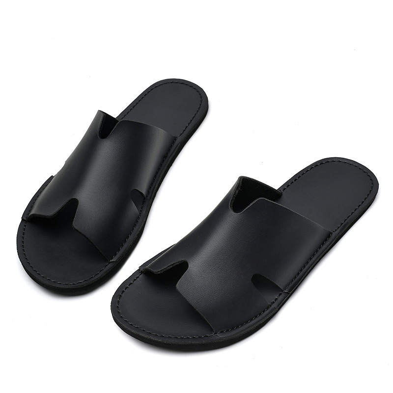 Cross-Border Amazon Hot-Selling Large Size Spring and Summer New Men's Shoes Casual Men's Slip-On Breathable Slippers