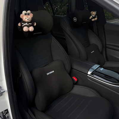 Pillow, Neck Support Pillow, Car Lumbar – Headrest - main-driver-passenger-driver-sweet-cool-meimei-punk-duffy-lumbar-support2