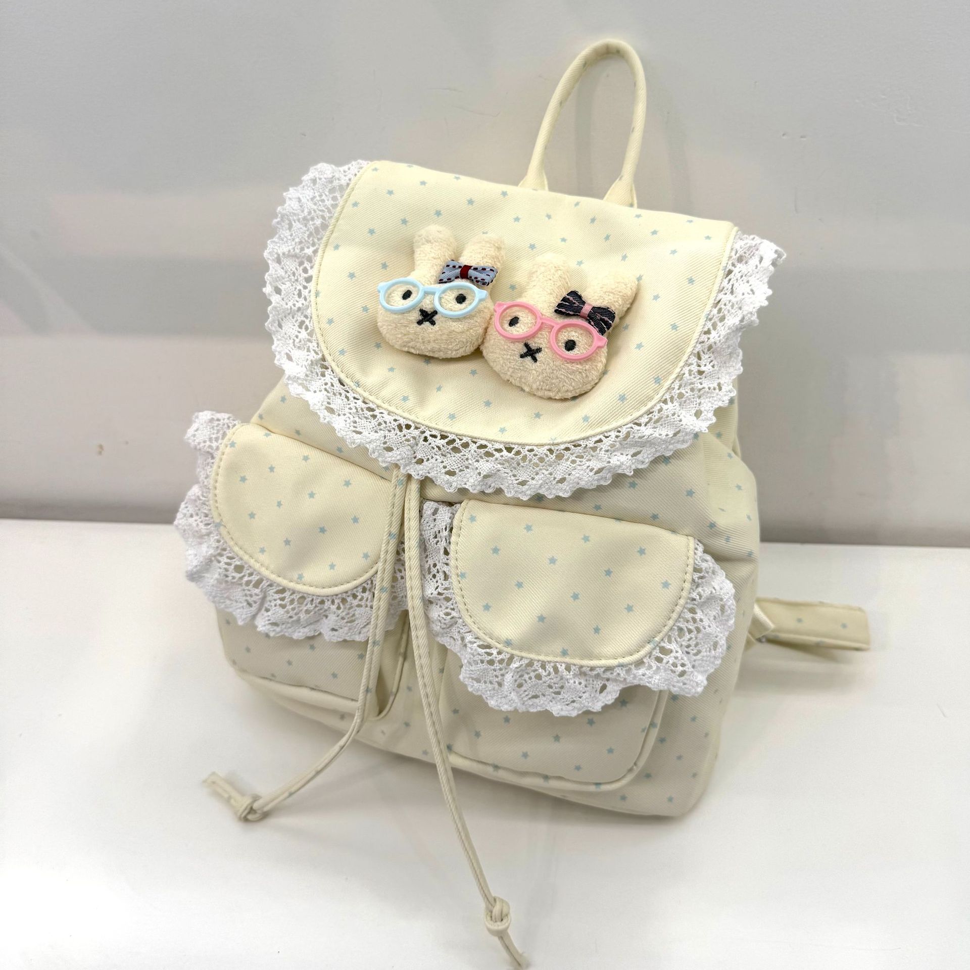 Mochila de dibujos animados para niños, mochila pequeña, 7 - 9 - 11 - 13 años, bolsas de moda para niños y niñas, color caramelo, ligero