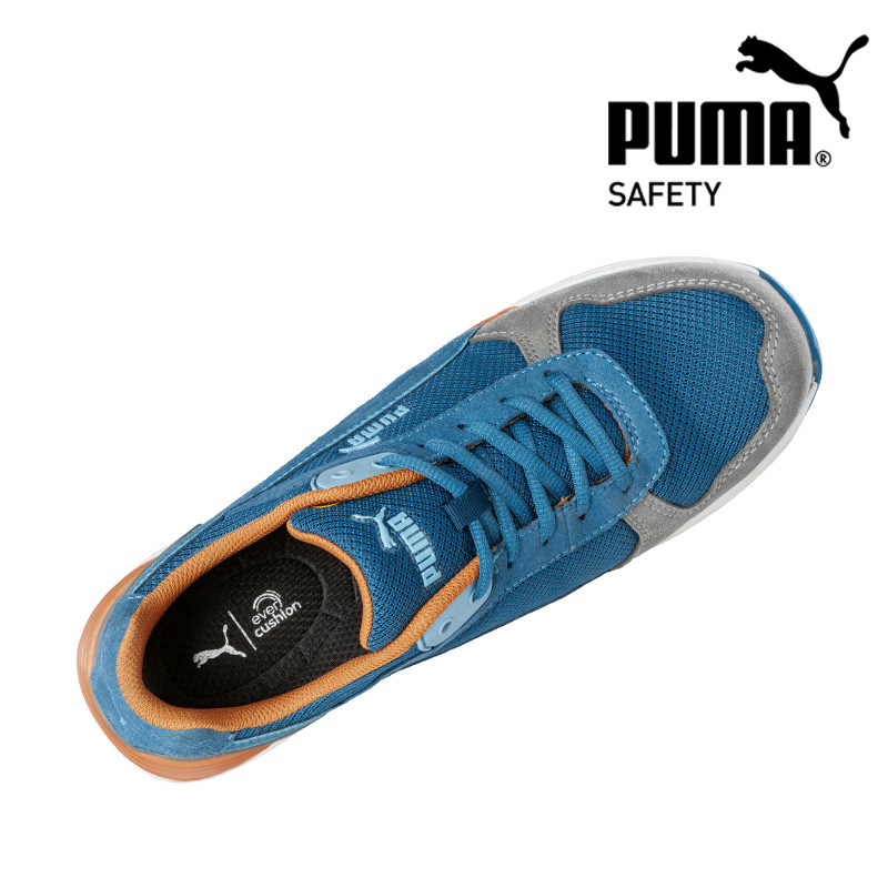 PUMA都市风劳保鞋 ESD防静电安全鞋 缓震减压舒适透气防滑防护鞋