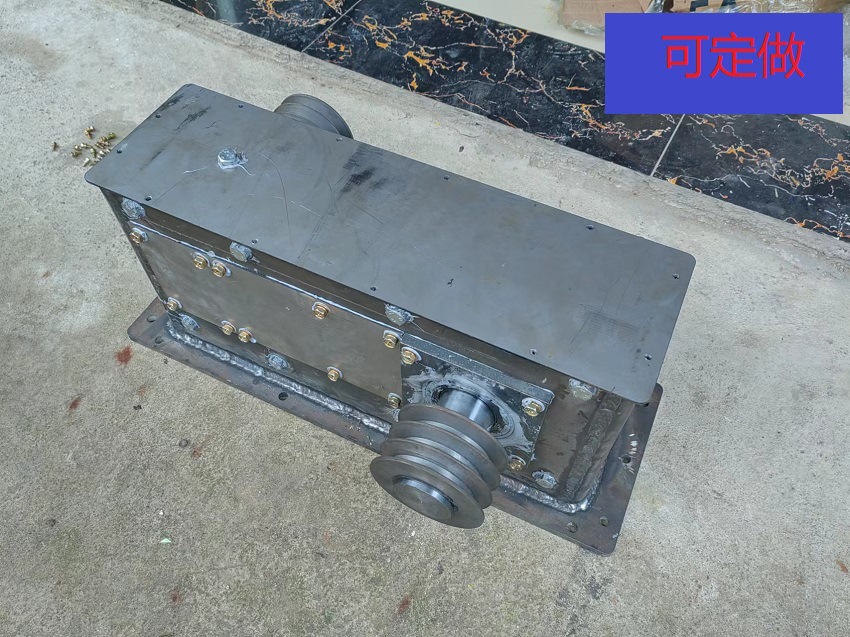 水力40千瓦发电封增速齿轮箱减速箱变速箱金属加油封垒德株