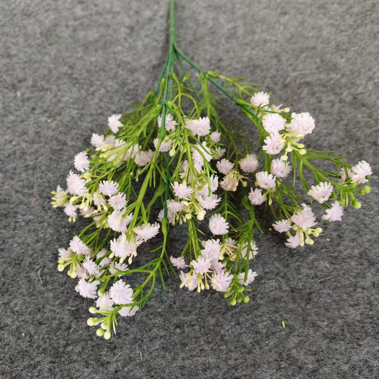 Nuevo pegamento suave con la sensación de mano lleno de flores de simulación de flores de boda decoración de ventanas del hotel en el hogar colocando flores falsas de comercio exterior
