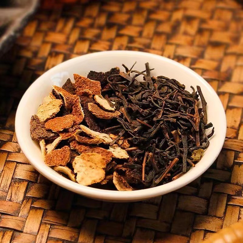 Tangerine Peel Pu'er Tea Orange Pu'er Ripe Tea Triangular Tea Bag Tangerine Pu'er Tea Xiaoqing Tang Pu'er