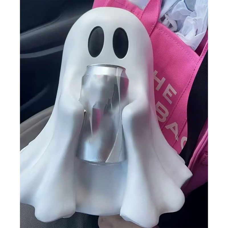 ゴーストドリンクホルダーゴーストドリンクホルダーハロウィンコーラゴースト缶ホルダーデスクトップ装飾ソーダ|undefined