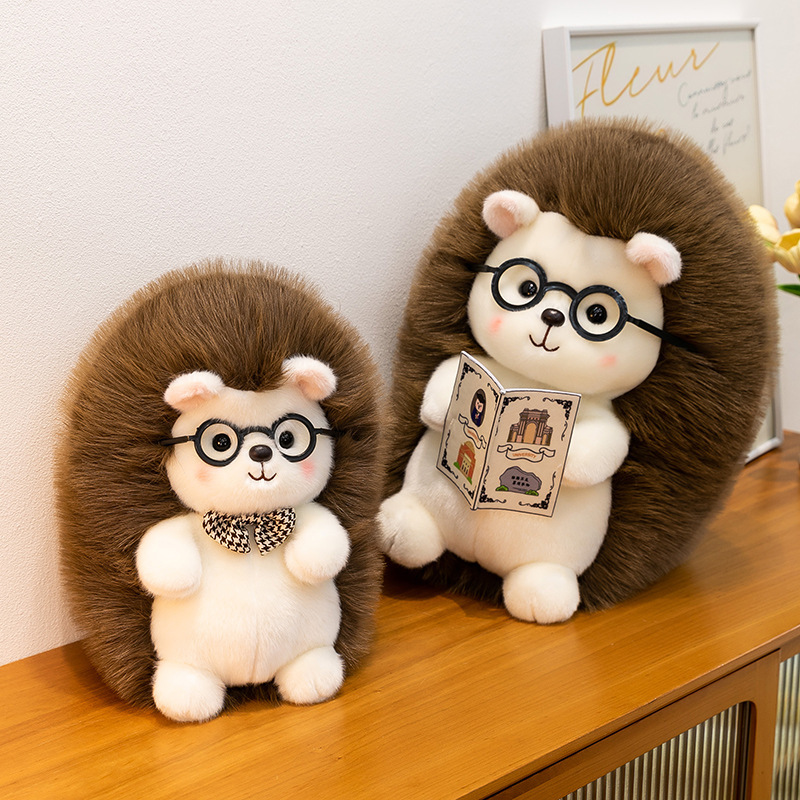 New Cute Hedgehog Doll, Realistic Hedgehog Plush Toy, Bed Decoration, Gift for Girls, Available for Wholesale