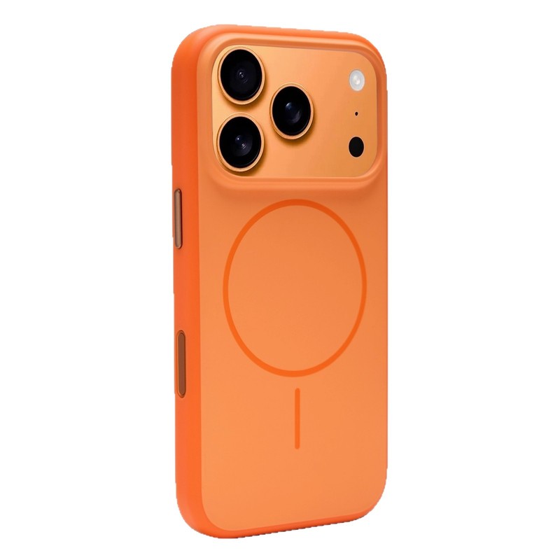 适用iPhone17手机壳撞色肤感磨砂磁吸Ai按键苹果16全包防摔保护套|undefined