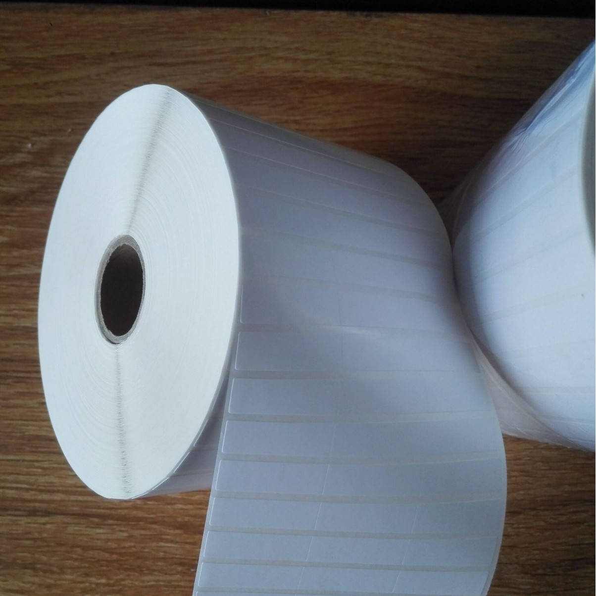 27*9毫米 三排 足20000张 铜版标签纸 条码不干胶 空白贴打印纸