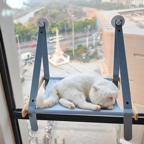 Cat Hammock Bed Adhesive Cup Window Hanging Nest Sunbathing Gadget Cat Swing Glass Hammock Direct Manufacturer Sale