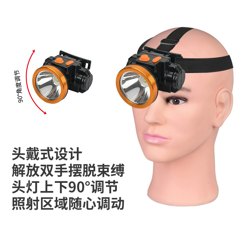 Adjustable travel super bright LED waterproof lithium battery, flashlight, ceiling light