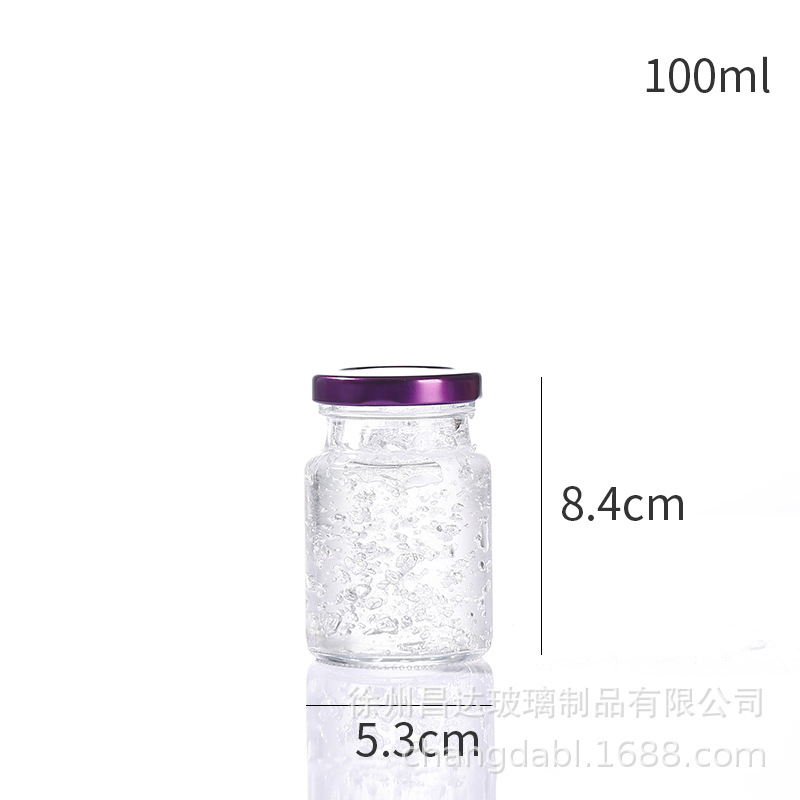 100ml;투명;유리