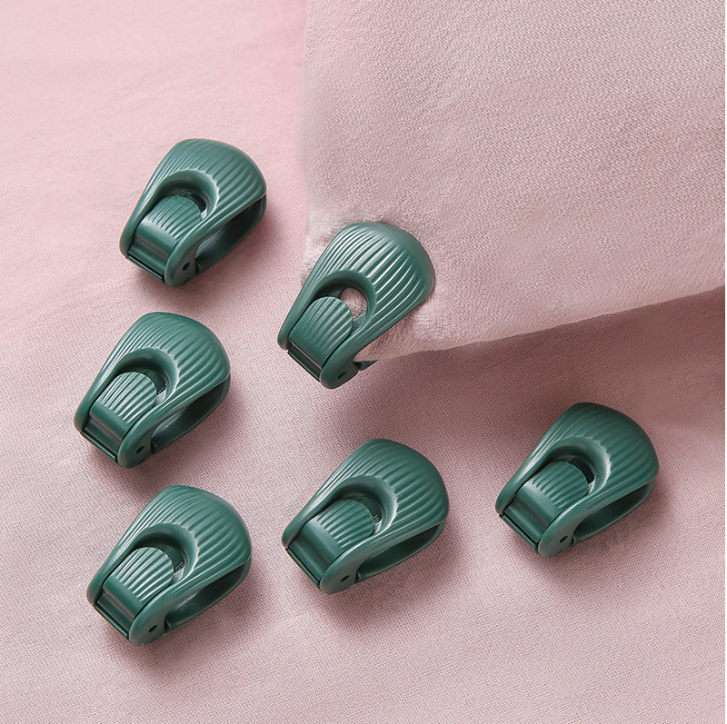 植毛キルトホルダー、針なし安全目に見えないベッドシーツ、キルトカバー、キルトの脱出防止加工品、キルトコーナー滑り止めバックルクリップ|undefined