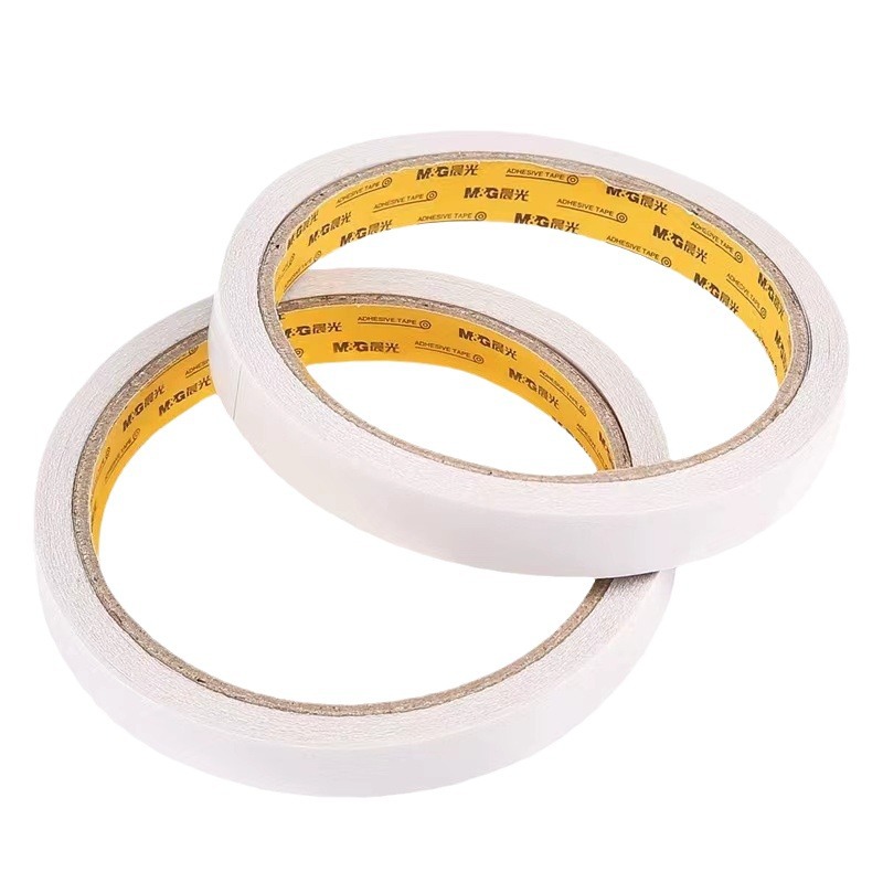 (2개) CHENGUANG 양면 접착 AJD97394 면 종이 테이프 양면 접착 어린이 수제 양면 접착 테이프 사무용품 테이프