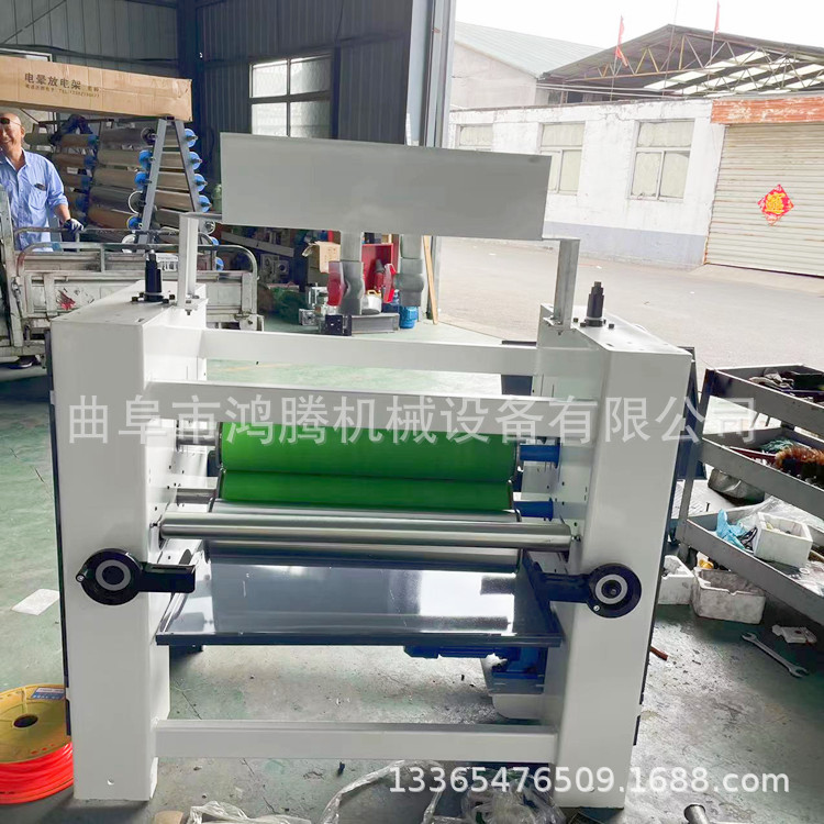 鸿腾冷胶热熔胶EVA胶无纺布贴合机PVC膜PET膜贴膜机卷复合机