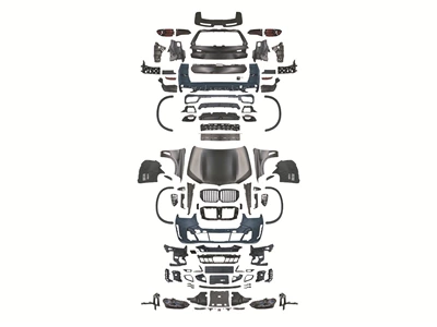 including front and rear bumpers, headlights, taillights, Big Surrounded