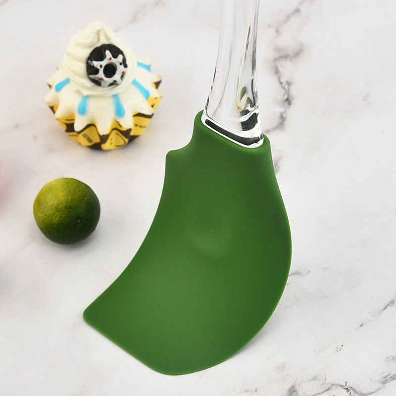 Silicone scraper, cream mixing stick