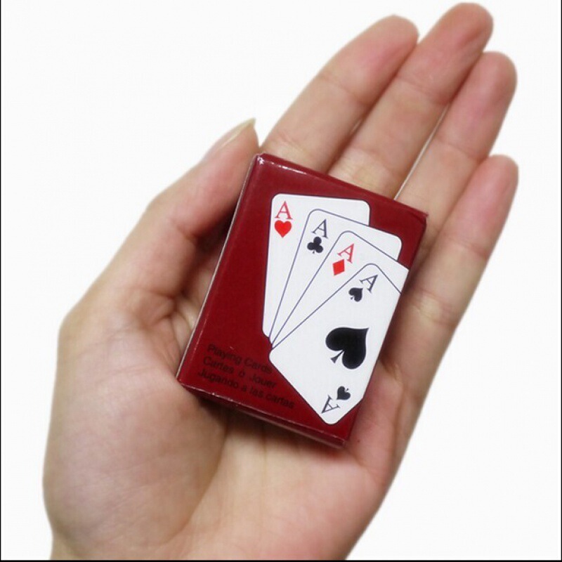 Cross-border Poker Good Q Interesting Mini Playing Cards Cute Small Playing Cards Travel Small Poker