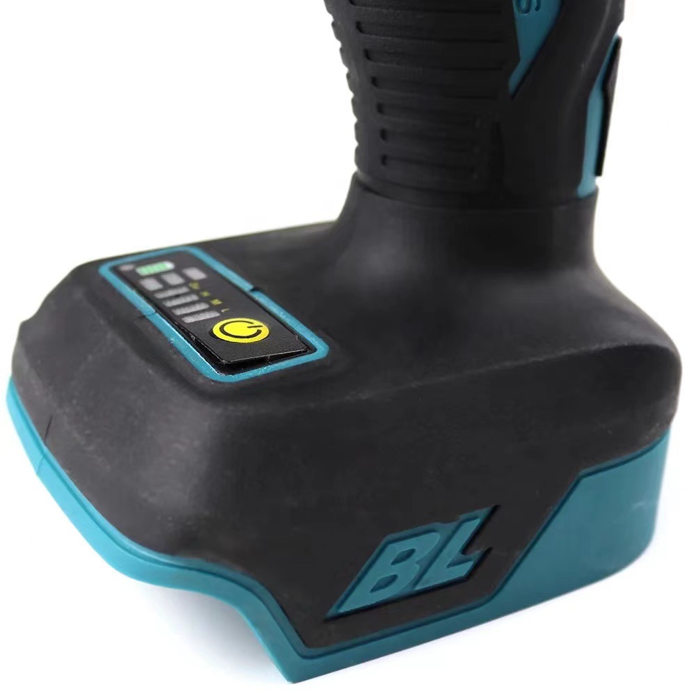 Paso de fábrica al por mayor sin escobillas de gran par pistola de aire de alta potencia llave eléctrica resistente reparación de automóviles de alta potencia Llave de impacto