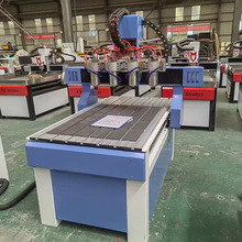 6090多头数控雕刻机 实木工艺品CNC木工雕刻机铜铝精雕机