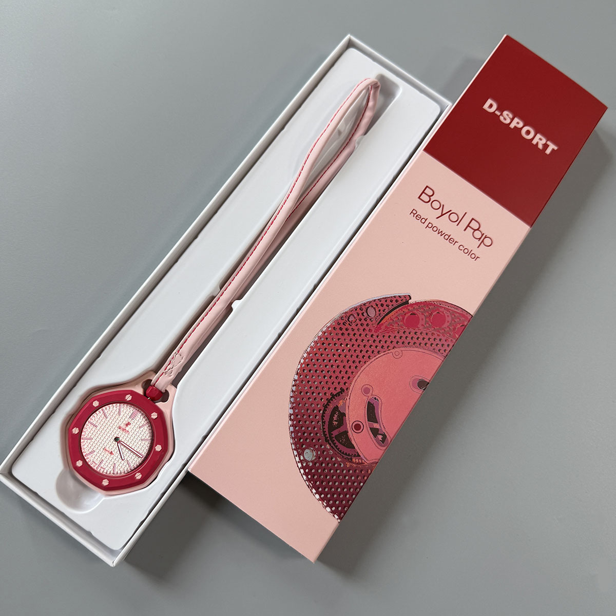 Reloj de bolsillo creativo de lujo ligero reloj de bolsillo simple impermeable reloj de cuarzo reloj de reloj de octogono reloj al por mayor