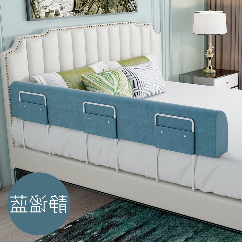 Bed Rail Guardrail Baby Anti-Fall Protective Rail Bedside Bed Baby Single-Sided Soft Bumper for Children