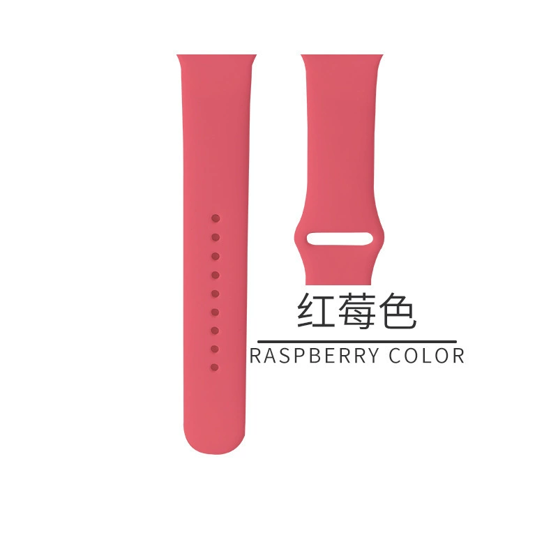 Официальная модель Apple iWatch456789se с solid color спортивный Ultra2 лента для совместимых устройств Apple Silicon S9