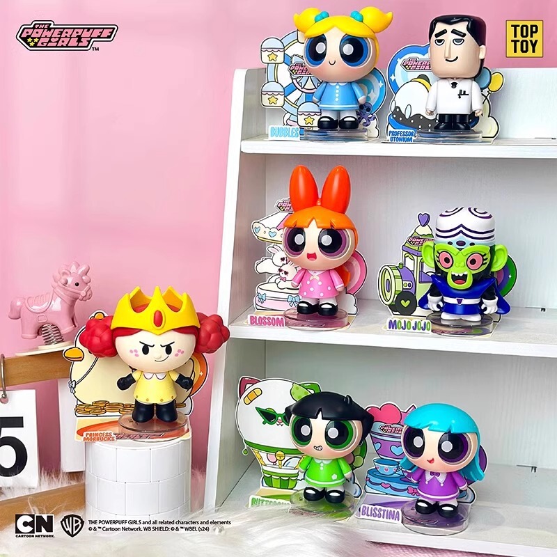 新商品 TOPTOY パワーパフガールズ パズルシリーズ 第2弾 トレンド ブラインドボックス かわいいオーナメント ホリデーギフト|undefined