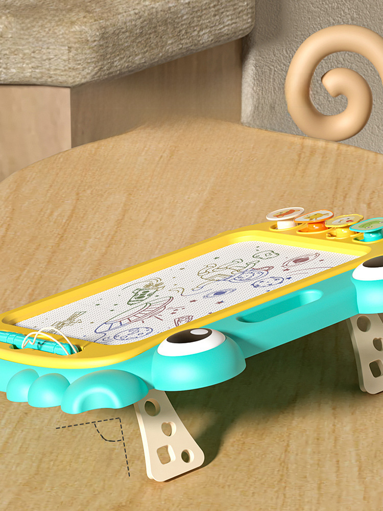 Children's drawing board magnetic drawing board toy home graffiti board baby writing board magnetic color picture frame picture table