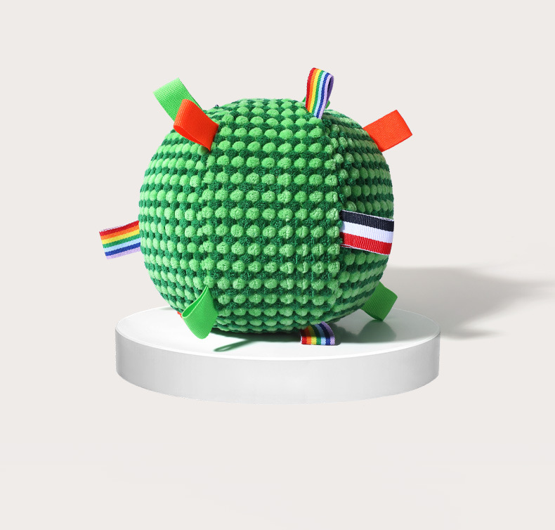 Balle à mâcher durable et roulante pour chiens et chats jouet_voghion.com