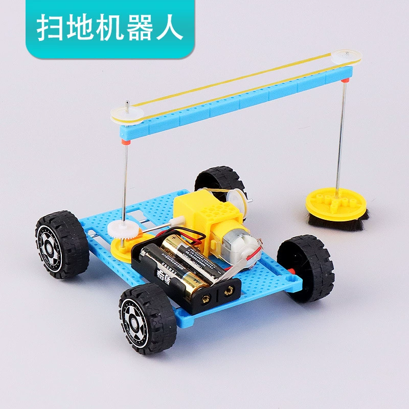 Робот-подметание diy ручная сборка технологии малого производства