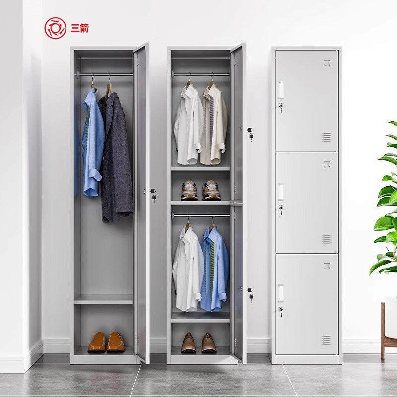 Fábrica de vestidores de puerta única vestidores de oficina vestidores de estudiantes vestidores de baño de personal dormitorio vestidores fábrica de vestidores