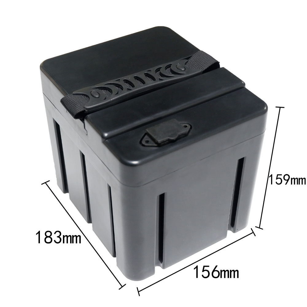 Fábrica directa nueva caja de batería estándar nacional 48V15Ah 8 paralelo 13 cadena 18650 caja de batería caja de batería impermeable