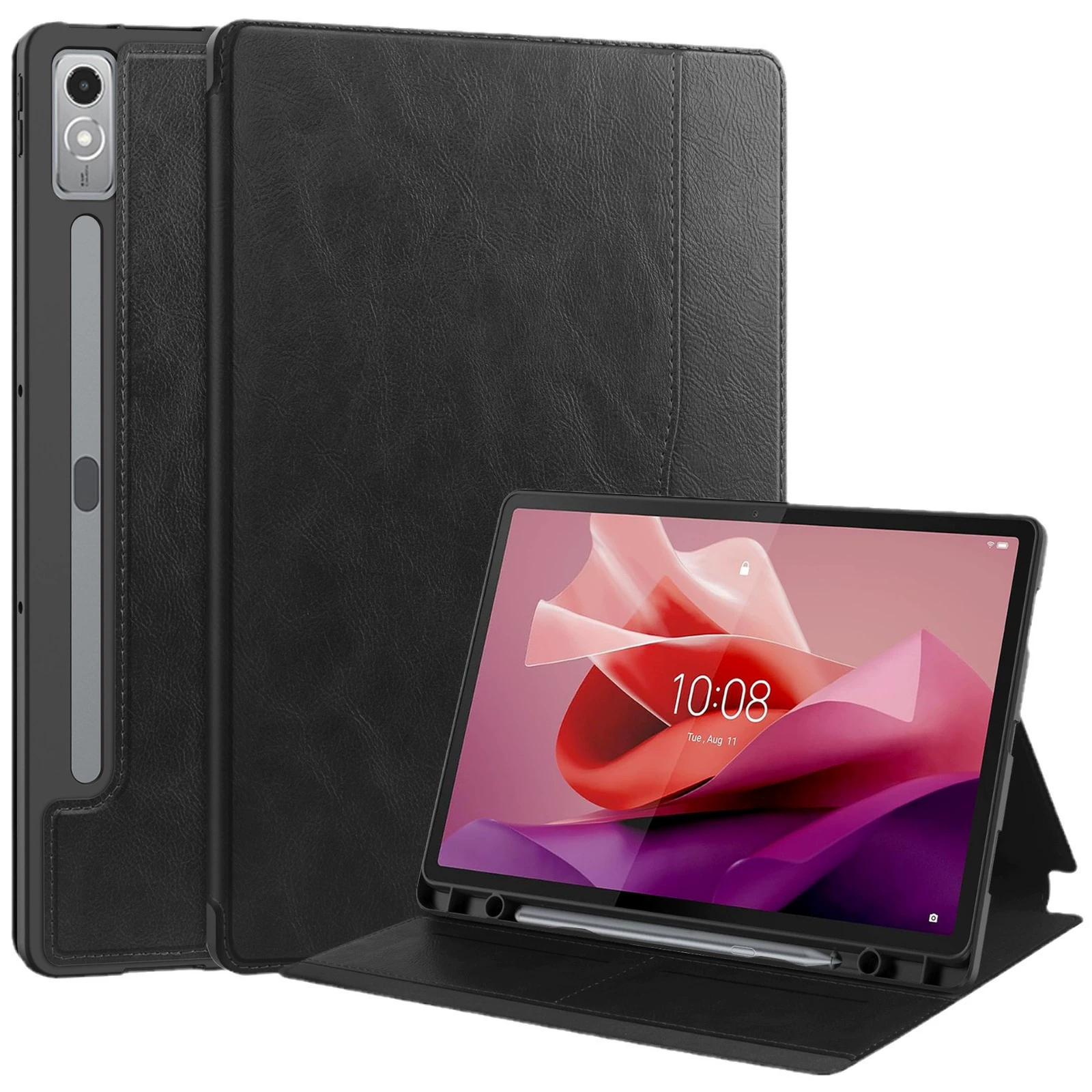 Новая модель совместима с Lenovo LenovoP12 бизнес-планшет защитный чехол с держателем для пера против падения мягкая оболочка Samsung TABS9FE