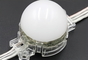 3 センチメートル点光源 LED フルカラーレース輪郭サイン照明温白色黄色光 RGB フルカラー防水ブレークポイント継続伝送|undefined