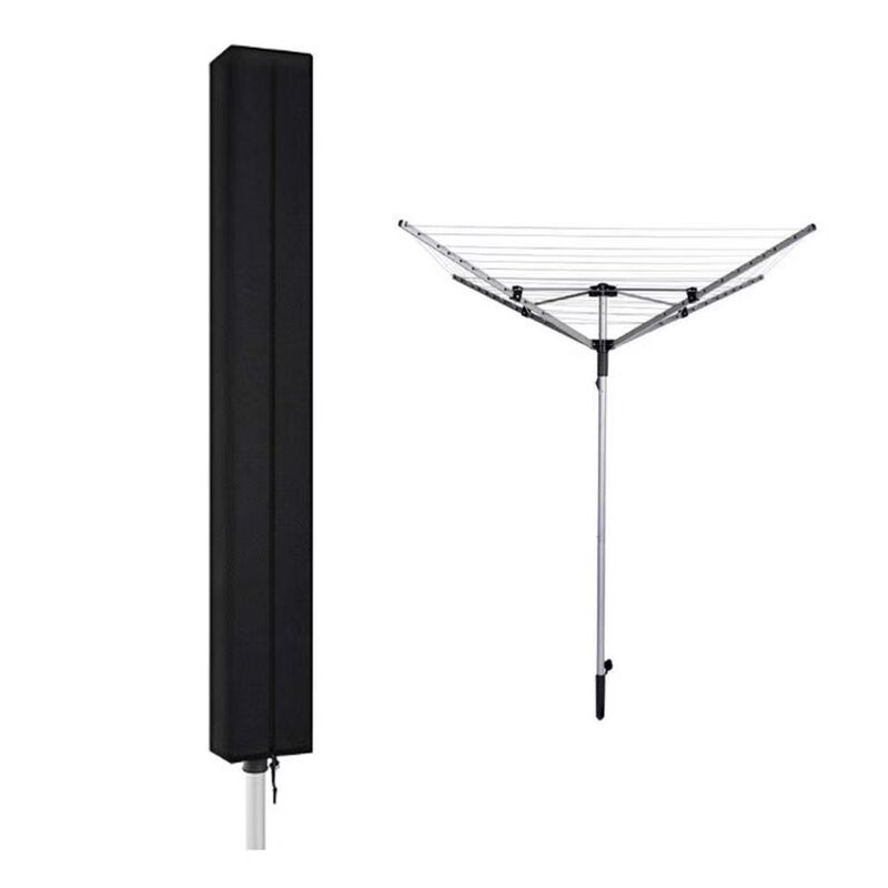 Outdoor Sunshade Roman Umbrella Cover 210D Oxford Cloth Dust Cover Drying Rack Cover Outdoor Clothes Drying Rack Protective Cover Ready for Sale