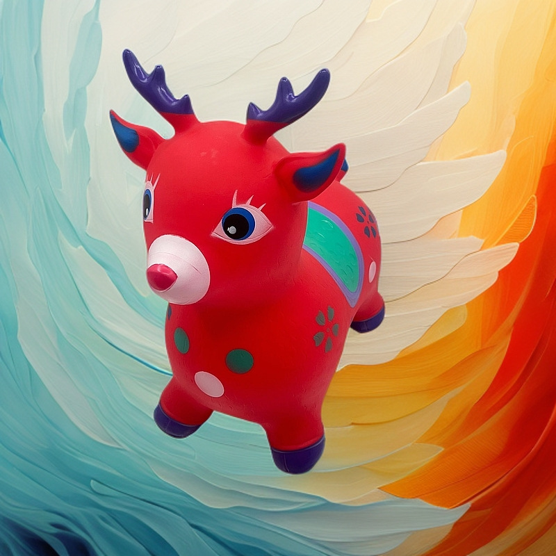 Inflatable toy for jumping for training, new collection