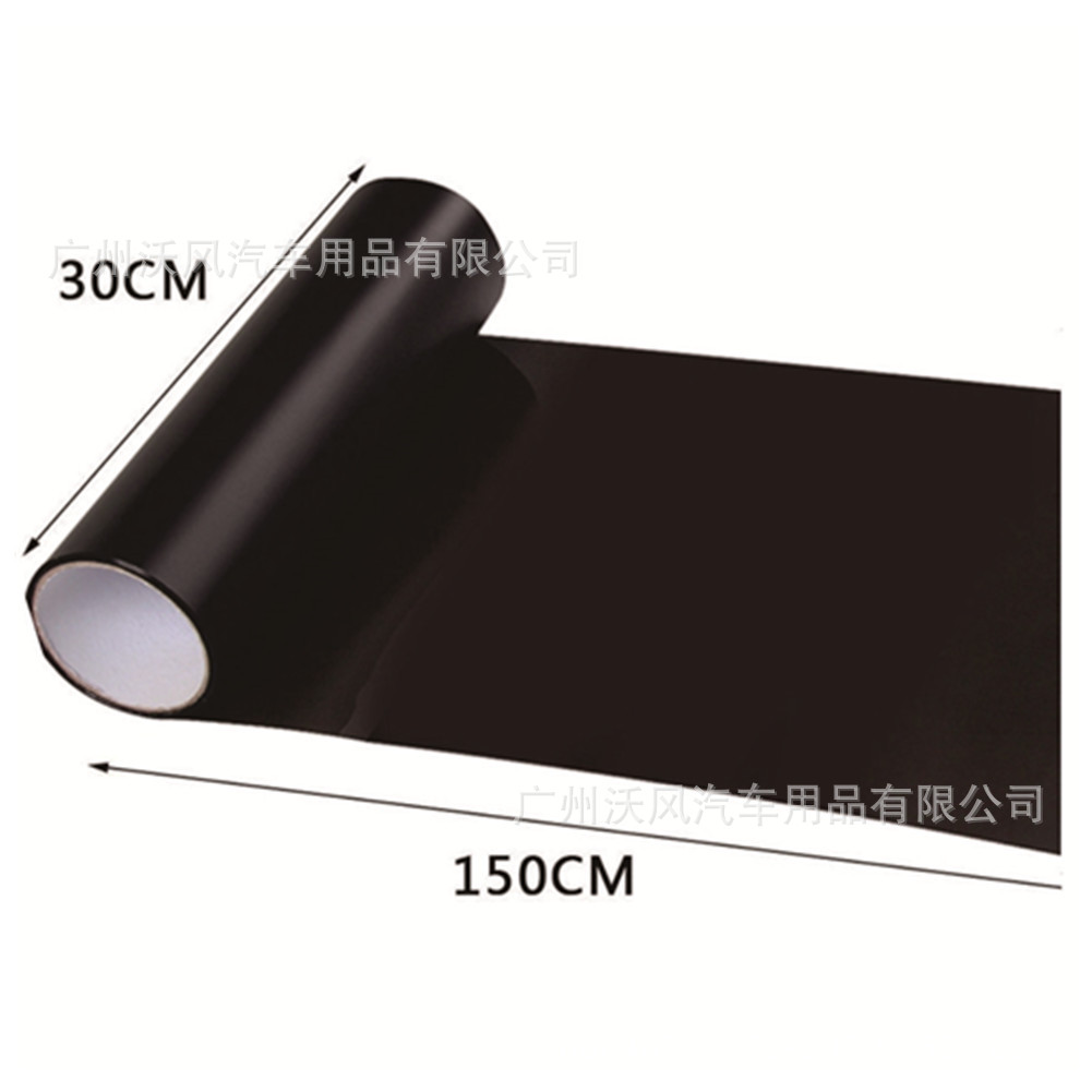 30*150cm lám niebla l coche película mate negro faro luz trasera coración d469