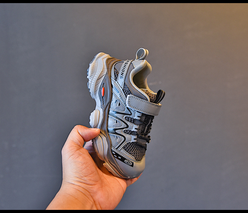 9928 Autumn New Boys' Casual Breathable Sports Girls' Korean Version Middle and Large Children's Running Student Trendy_voghion.com