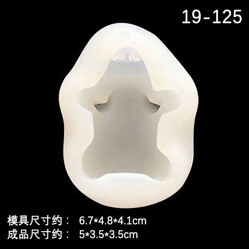 Tridimensional pequeño cerdo de oro molde de silicona molde de chocolate DIY mousse hornear postre