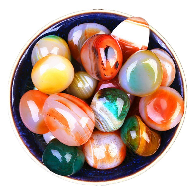 Нанкинский Юхуа Камень Оригинальный Камень Полумесяц Агат, галька, мясистая, аквариум